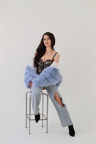 Superbe mariée ukrainienne maria de kiev avec Brunette cheveux, âge 30 photo-3