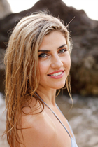 nice mariée nina avec Blond cheveux, âge 46 photo-7