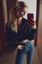 Femme parfaite aurika de vilnius avec Blond cheveux, âge 29 photo-21