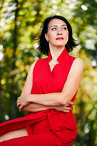 Beautiful wife from Ukraine tatiana from poltava with Dark Brown hair age 49 photo-9
