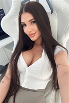 Fille maigre biélorusse anna-maria de minsk avec Brunette cheveux, âge 26 photo-1