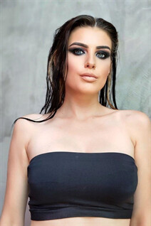 Ukrainian russian women anastasia from kharkov with Black hair age 23