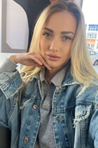 Jolie fille olesia de moralzarzal avec Blond cheveux, âge 30 photo-10