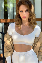 Jolie femme ukrainienne anastasiia de lviv avec Chatain clairs cheveux, âge 34 photo-10