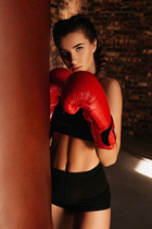 Ukrainian mariée dana de odessa avec Chatain clairs cheveux, âge 23 photo-38