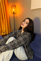 Impresionante mujer ucraniana anastasia de kiev con pelo Negro y edad 22 photo-5