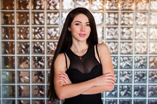 Beautiful ukrainian bride ekaterina from dnepr with Black hair age 35 photo-26