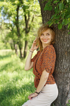 Ukrainian lady anastasia from kiev with Blonde hair age 39 photo-8