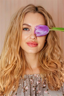 Wife from Ukraine christina from kremenchug with Light Brown hair age 35