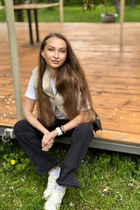 Date fille ukrainienne alla de kyiv avec Chatain clairs cheveux, âge 36 photo-5