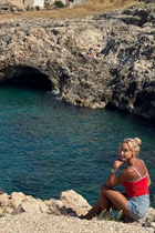 Pretty girl marina from warszawa with Blonde hair age 47 photo-95