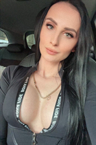 Single Ukrainian bride alina from odessa with Black hair age 28