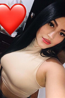 Columbian sexy girls keily from medellin with Black hair age 26