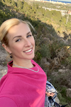 Girl from barcelona olena with Blonde hair age 42 photo-1