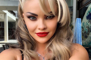 Beautiful mexican woman alisa from playa del carmen with Blonde hair 33 years old photo-6