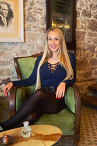 Femme célibataire russe anastasia de moscow avec Blond cheveux, âge 39 photo-5