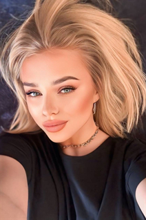Ukrainian woman for marriage vladyslava from odessa with Blonde hair age 23