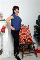 Ukrainian woman online lyudmila from pisochin with Black hair age 42 photo-4