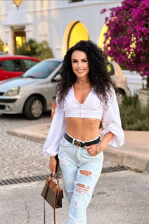 Fille ukrainienne anastasia de kiev avec Brunette cheveux, âge 39