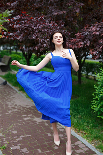 Ukrainian pretty girl nataliia from zaporozhye with Dark Brown hair age 23