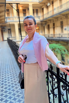 Mariée de poznan lyudmila avec Blond cheveux, âge 53 photo-4