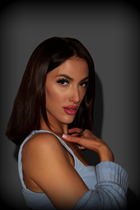 Ukrainian jolie fille angelina de belgorod-dnestrovsky avec Brunette cheveux, âge 25 photo-37