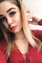Ukrainian woman for marriage anastasiia from kiev with Blonde hair age 25 photo-5