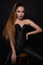 Pretty girl nicole from almaty with Dark Brown hair age 28 photo-1