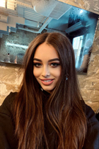Novia de Ucrania kristina de krivoy rog con pelo Marrón oscuro y edad 21 photo-2