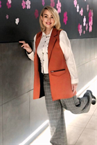 Beautiful woman of Ukraine nataliya from kamianets-podilskyi with Blonde hair age 52 photo-3