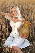 Pretty girl anastasia from kharkov with Blonde hair age 23