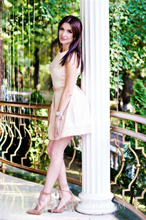 Ukraine pretty girl nataly from rivne with Dark Brown hair age 44