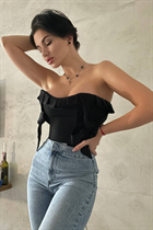 Femme célibataire ukrainienne valeria de mariupol avec Noirs cheveux, âge 31 photo-44