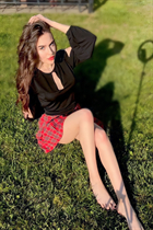 Wife from Ukraine diana from kiev with Dark Brown hair age 22 photo-4