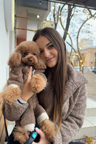 Beautiful woman of ukrainian anastasia from kharkov with Dark Brown hair age 18 photo-3