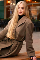 Belle fille ukrainienne diana de cherkassy avec Chatain clairs cheveux, âge 19 photo-1