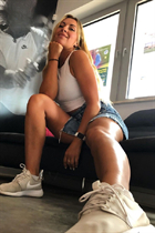 Jolie fille ukrainienne oksana de kiev avec Chatain clairs cheveux, âge 40 photo-8