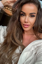 Femme parfaite elena de alma-ata avec Brunette cheveux, âge 32 photo-6