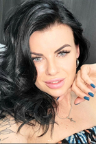 Femme ukrainienne célibataire varvara de kiev avec Noirs cheveux, âge 41 photo-11