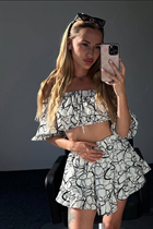 Jolie fille olesia de moralzarzal avec Blond cheveux, âge 30 photo-15