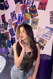 Wife from Ukraine anna-maria from lviv with Dark Brown hair age 23