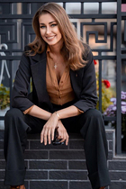 Beautiful women from ukraine kristina from kiev with Light Brown hair age 36 photo-5