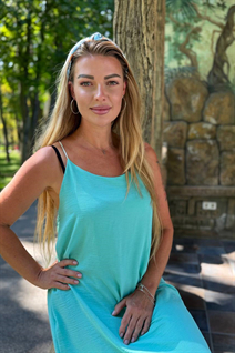 Beautiful ukrainian bride mariia from kharkiv with Blonde hair age 45