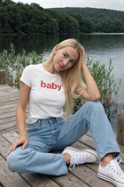 Rencontre femme ukrainienne olena de kyiv avec Blond cheveux, age 33 photo-11