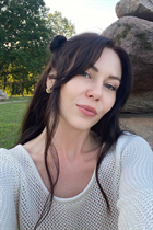 Belle mariée ukrainienne yuliia de kharkiv avec Brunette cheveux, âge 36 photo-9