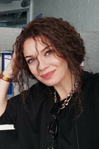 Beautiful Ukrainian bride svetlana from kiev with Dark Brown hair age 46 photo-9