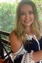 Girl from new york larisa with Blonde hair age 38 photo-1