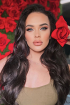 Ukrainian pretty girl anastasiia from kiev with Dark Brown hair age 28