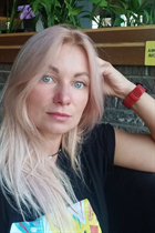 Hermosa chica ucraniana svetlana de kiev con pelo Rubio y edad 42 photo-17