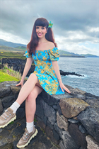 Beautiful woman of ukrainian kateryna from kremenchug with Dark Brown hair age 27 photo-1